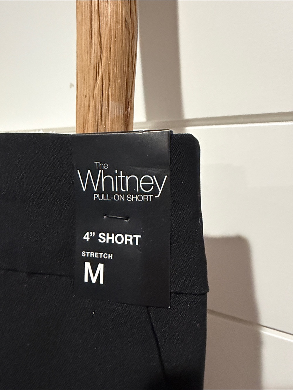New York & Company Black Women's Pull On Shorts - Picture 2 of 3